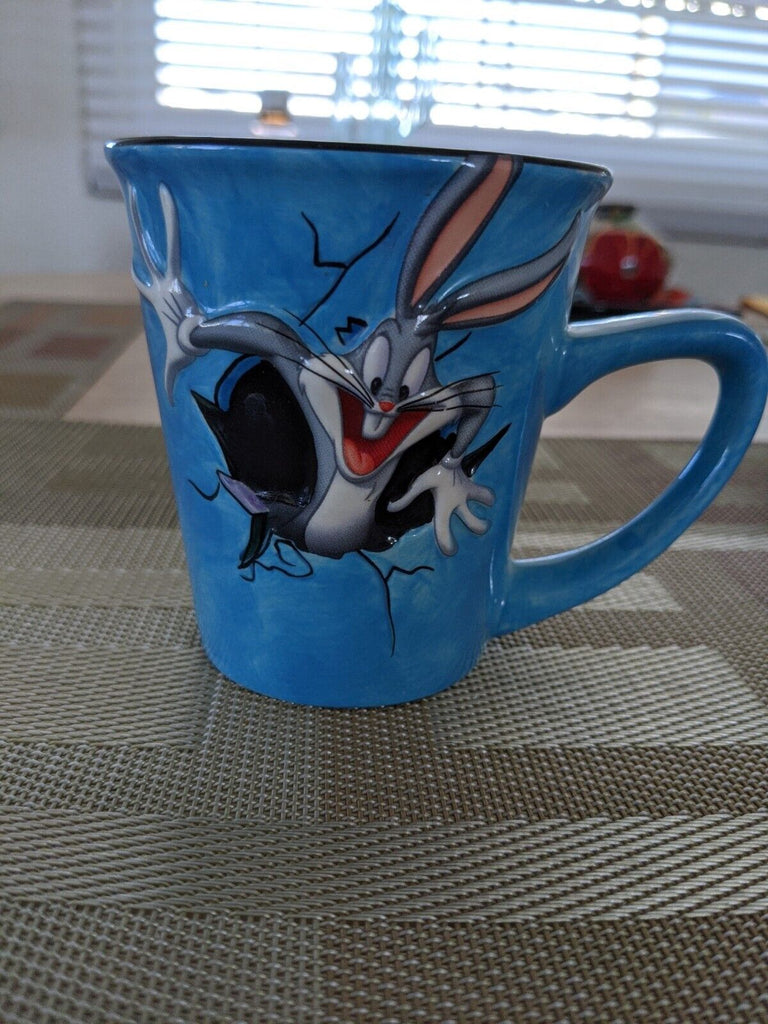 Blue Bunny Ceramic Coffee Mug