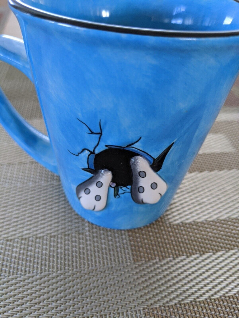 Blue Bunny Ceramic Coffee Mug