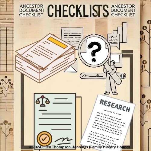 Ancestral Document Checklists - Multiple Countries